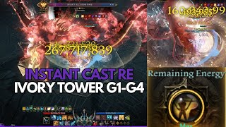 LOST ARK PRACTICING NEW BUILD  IVORY TOWER G1G4 INSTANT RE BLADE [upl. by Aneeram]