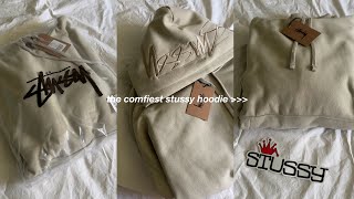 the comfiest stussy hoodie 🤎 [upl. by Notnad]