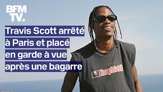 Le rappeur américain Travis Scott arrêté à l’hôtel George V à Paris après une bagarre [upl. by Akimet]