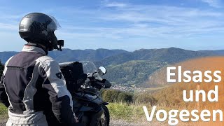 Motorradtour durch das Elsass und die Vogesen [upl. by Roz954]