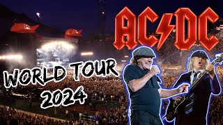 ACDC World Tour 2024 confirmed Here are some facts [upl. by Angelika]