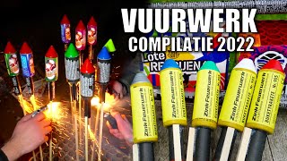 VUURWERK COMPILATIE 2022 [upl. by Yenahteb412]