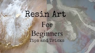 Top tips and tricks to create resin art for beginners [upl. by Thora]