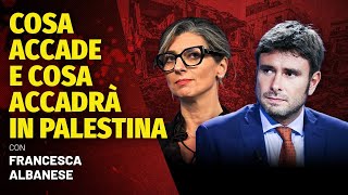 Cosa accade e cosa accadrà in Palestina Confronto con Francesca Albanese [upl. by Keelby]