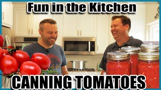 Canning Tomatoes 101  and Bloopers [upl. by Kassia]