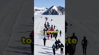 Did you know you can run a marathon in Antarctica [upl. by Nannie75]