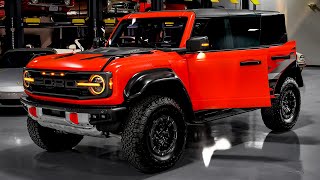 2023 Ford Bronco Raptor  interior and Exterior Details OffRoad Monster [upl. by Samohtnhoj]