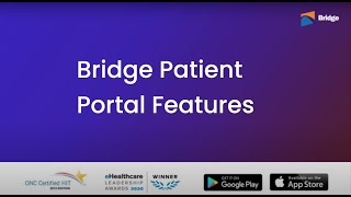 Patient Portal Software Demo  Bridge [upl. by Analeh]