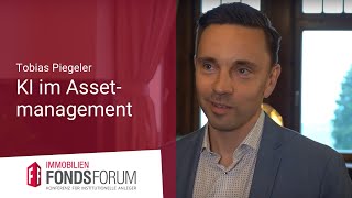 KI im Assetmanagement Tobias Piegeler VideoStatement [upl. by Mlohsihc]