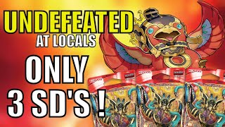 𝐅𝐢𝐫𝐞 𝐊𝐢𝐧𝐠  3 Structure Decks  Undefeated at Locals  Yugioh Deck Profile [upl. by Anaizit79]