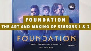 Foundation The Art and Making of Seasons 1 amp 2 flip through Artbook [upl. by Oeht]