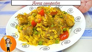 Arroz campestre  Receta de Cocina en Familia [upl. by Samohtnhoj]