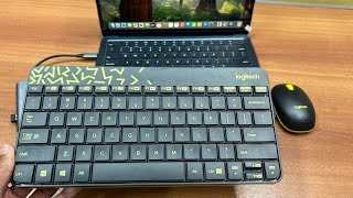 Logitech MK20 Nano Wireless USB Keyboard and Mouse for MAC 🥵 Logitech Keyboard and Mouse Unboxing [upl. by Ledoux]