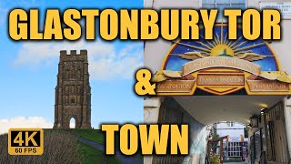 Glastonbury Tor and Town [upl. by Fezoj551]