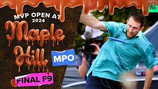 2024 MVP Open  MPO FINALF9  Gossage Wysocki Buhr Proctor  Jomez Disc Golf [upl. by Nura296]