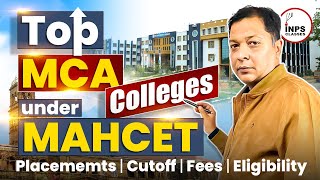 Top MCA colleges under MAHCET  Placememts  Cutoff  Fees  Eligibility [upl. by Vanessa]