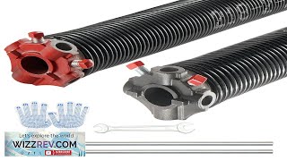 VEVOR Garage Door Torsion Springs Pair of 0218 x 2 x 23inch Review [upl. by Namie]