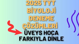 2025 TYT BİYOLOJİ 2 DENEME SINAVI💥Öğretici Çözüm Yöntemiyle 🔥 [upl. by Nitz82]