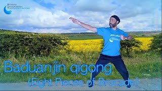 Baduajin Qigong Eight Pieces of Brocade [upl. by Inilam]