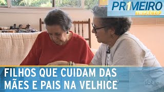 Com maior longevidade cuidado com pais idosos é cada vez mais comum  Primeiro Impacto 070524 [upl. by Colwell976]