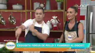 FIDEUA DE POLLO Y EMBUTIDOS Cocinero Diego Molina [upl. by Naihtsirc]