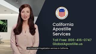 California apostille How to get apostille in California [upl. by Yeldoow]