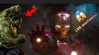 30 Mistakes Iron man movie 😱  marvel movie big mistake funnymistake 😱😱😱 [upl. by June105]