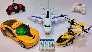 Radio Airplane A380 amp Remote Control Car  Radio Control Helicopter  Remote Control Taxi  Rc Plane [upl. by Iharas]