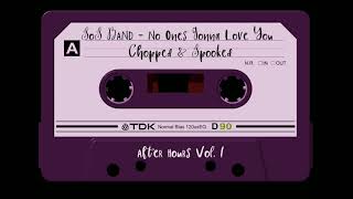 SOS Band  No Ones Gonna Love You Chopped amp Spooked [upl. by Enale]