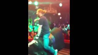 Scott Hartnell Rides Bull at Xfinity Live PBR [upl. by Naelopan]