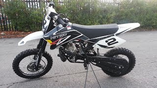 KTM Replica Water Cooled Professional Dirt Pit Bike NRG50 from Nitro Motors [upl. by Halvaard]