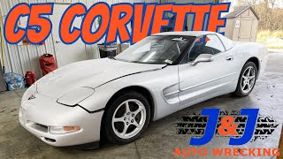 2004 Chevrolet C5 Corvette Part Out J amp J Auto Wrecking Test Video Stock  R4CE277 [upl. by Llehcim984]