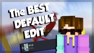 The BEST Default Edit Pack FPS BOOST Hypixel Bedwars [upl. by Enirbas]