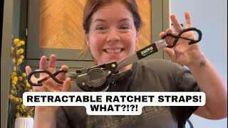 Retractable ratchet straps What [upl. by Roos]