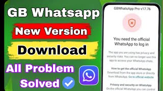 GB Whatsapp  All Problem Solved  No need of link device  Next Gen Nerd [upl. by Nehgem655]