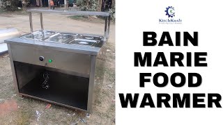 How to Use a BainMarie Perfectly Cooked Delicate Foods  Food Warmer  Restaurant Kitchen Setup [upl. by Oniuqa]