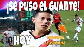 🚨SE PUSO EL GUANTE asi fue el DEBUT de James Rodriguez hoy Rayo Vallecano 31 Osasuna Luis Diaz [upl. by Nnaeinahpets]