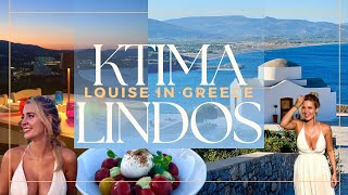 Ktima Lindos Stunning Dining in Rhodes with MasterChef Panagiotis Avgenikos [upl. by Simons]