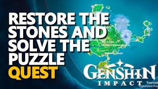 Restore the stones and solve the puzzle Genshin Impact [upl. by Akilam]