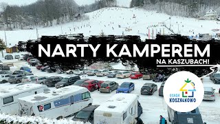 KOSZAŁKOWO  NARTY KAMPEREM NA KASZUBACH [upl. by Koby]