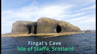 Fingals Cave Isle of Staffa Scotland [upl. by Ellennad898]