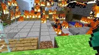 Minecraft FIREE WTFFFFFFF [upl. by Gaile]