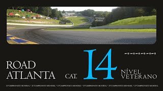 LIGA ZGT Categoria 14  31º Campeonato Mundial GT7  6ª Etapa Road Atlanta Temporada 31 [upl. by Jule]