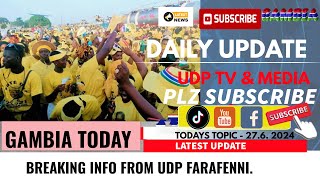 BREAKING INFO FROM UDP FARAFENNI [upl. by Nnywg]