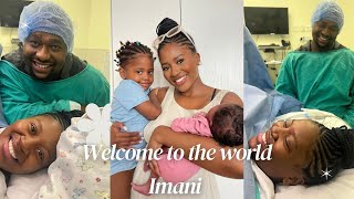 Welcome to the world Imani’maBhuku ❤️ [upl. by Tema]