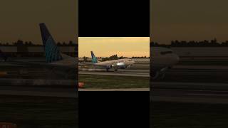 B737 Max 8  Chicago Landing  shorts aviation subscribe [upl. by Adolph]