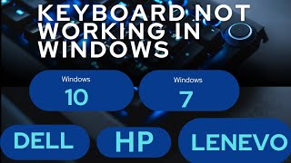 Fix Laptop Keyboard not working any laptop Keyboard typing problem New keyboard not working solve [upl. by Ailyn]