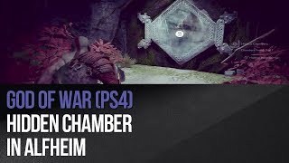 God of War PS4  Hidden Chamber in Alfheim [upl. by Ardnot784]