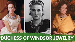 Duchess of Windsor Jewelry Collection  Wallis Simpson Royal Jewellery  Diamonds  Royalty Gems [upl. by Gilford]