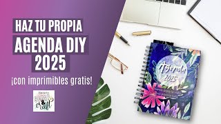 Cómo hacer tu agenda 2025 desde cero ¡con imprimibles gratis [upl. by Lahey]